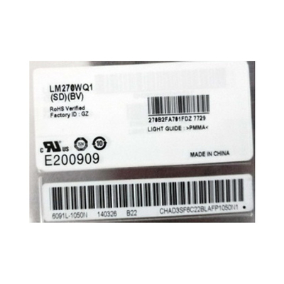 LM270WQ1-SDBV 27.0 ইঞ্চি 2560*1440 এলসিডি স্ক্রিন প্যানেল