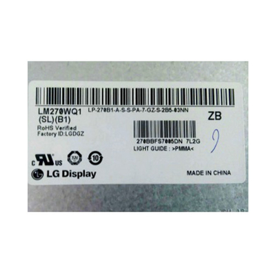 LM270WQ1-SLB1 2560*1440 ডেস্কটপ মনিটরের জন্য এলসিডি স্ক্রিন প্যানেল