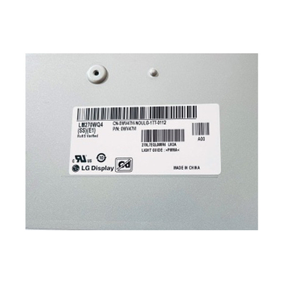 LM270WQ4-SSE1 ২৭.০ ইঞ্চি এ-সি টিএফটি এলসিডি প্যানেল স্ক্রিন