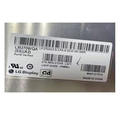 LM270WQA-SSA2 27.0 ইঞ্চি 2560*1440 গেমিংয়ের জন্য এলসিডি প্যানেল স্ক্রিন