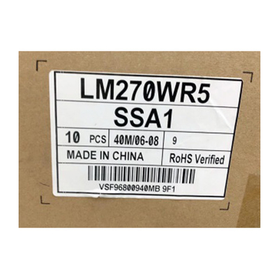 LM270WR5-SSA1 ডেস্কটপ মনিটরের জন্য 27.0 ইঞ্চি 3840*2160 এলসিডি স্ক্রিন মডিউল
