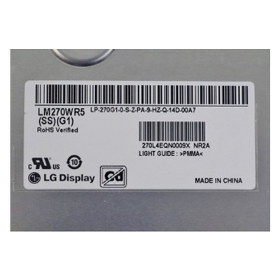 LM270WR5-SSG1 মূল 27.0 ইঞ্চি 3840*2160 এলসিডি ডিসপ্লে স্ক্রিন