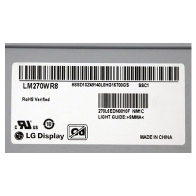 LM270WR8-SSC1 27.0 ইঞ্চি এলসিডি প্যানেল 3840*2160 এলসিডি ডিসপ্লে