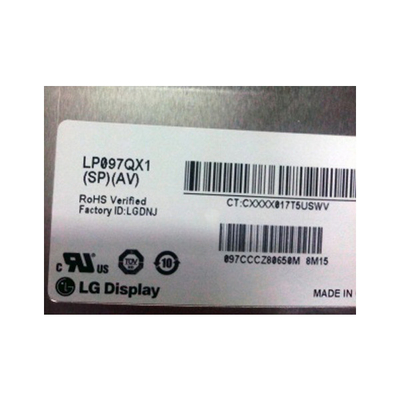 LP097QX1-SPAV 9.7 ইঞ্চি TFT এলসিডি ডিসপ্লে প্যানেল স্ক্রিন মডিউল