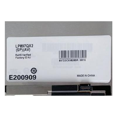 LP097QX2-SPAV 9.7 ইঞ্চি 1536*2048 এলসিডি স্ক্রিন মডিউল