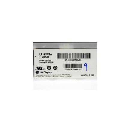 নেটবুক পিসির জন্য LP101WSA-TLA1 10.1 ইঞ্চি 1024*600 এলসিডি স্ক্রিন প্যানেল