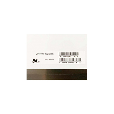 LP133WF9-SPD1 এলসিডি স্ক্রিন ল্যাপটপের জন্য 13.3 ইঞ্চি এলসিডি প্যানেল