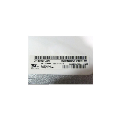 LP140WD2-TLB1 মূল 14.0 ইঞ্চি 1600 * 900 টিএফটি এলসিডি ডিসপ্লে স্ক্রিন