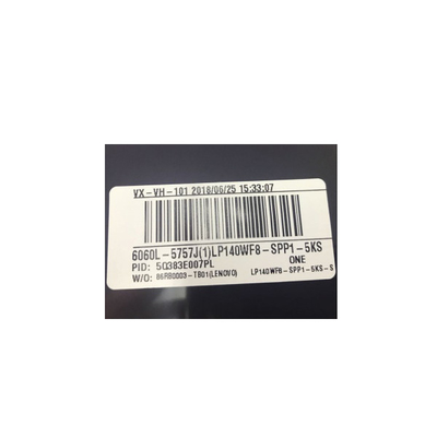 LP140WF8-SPP1 14.0 ইঞ্চি 30 পিন 1920*1080 এলসিডি স্ক্রিন প্যানেল