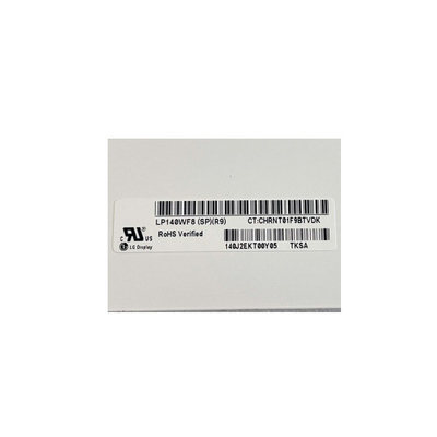 LP140WF8-SPR9 ল্যাপটপের জন্য নতুন 14.0 ইঞ্চি 1920*1080 এলসিডি প্যানেল স্ক্রিন