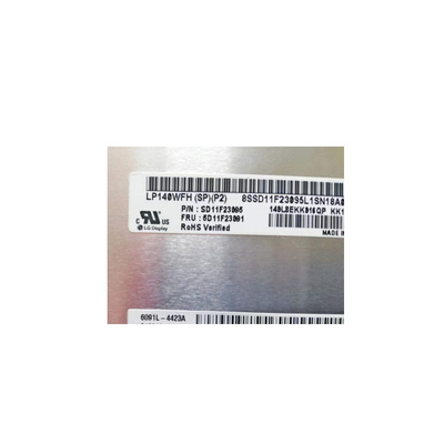 LP140WFH-SPP2 1920*1080 14.0 ইঞ্চি এ-সি টিএফটি-এলসিডি ডিসপ্লে প্যানেল
