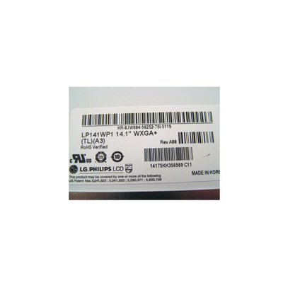 LP141WP1-TLA3 a-Si TFT-LCD 1440*900 14.0 ইঞ্চি এলসিডি স্ক্রিন প্রদর্শন