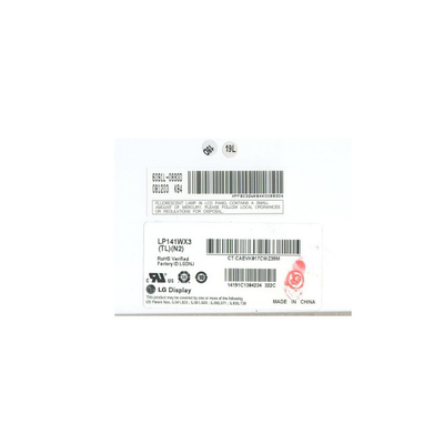 LP141WX3-TLN2 14.1 ইঞ্চি 30 পিন ল্যাপটপের জন্য 1280*800 60Hz এলসিডি স্ক্রিন