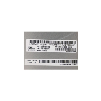 LP156WFG-SPT2 15.6 ইঞ্চি 1920*1080 40pin 165Hz ল্যাপটপ এলসিডি স্ক্রিন প্রদর্শন