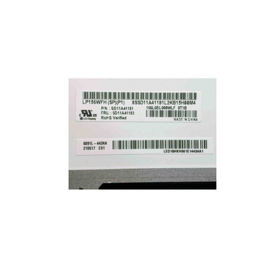 LP156WFH-SPP1 15.6 ইঞ্চি 1920*1080 FHD ল্যাপটপ এলসিডি স্ক্রিন