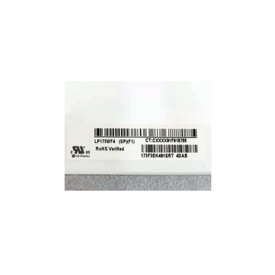 LP173WF4-SPF1 মূল ল্যাপটপ এলসিডি স্ক্রিন 17.3 ইঞ্চি 30 পিন FHD আইপিএস এলসিডি ডিসপ্লে