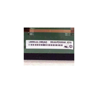 LW550JUL-HMA2 55.0 ইঞ্চি LCD প্যানেল স্বচ্ছ মেঝে স্থায়ী উল্লম্ব প্রদর্শন জন্য