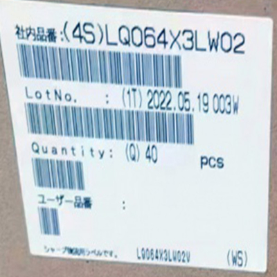 LQ064X3LW02 6.4 ইঞ্চি 1024*768 এলসিডি স্ক্রিন প্যানেল প্রদর্শন