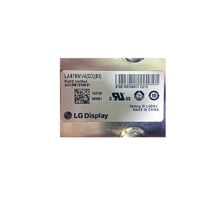 LA070WV4-SD03 7.0 ইঞ্চি 800 * 480 এলসিডি ডিসপ্লে গাড়ি স্ক্রিন প্যানেল জিপিএস নেভিগেশনের জন্য