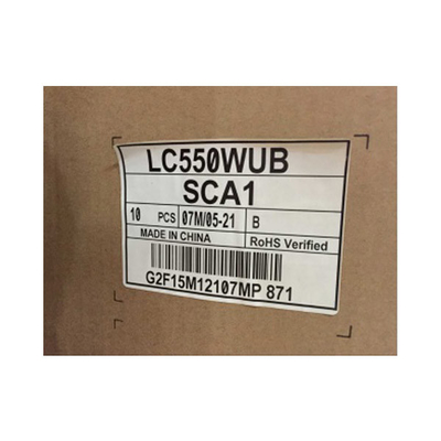 LC550WUB-SCA1 55.0 ইঞ্চি এলসিডি প্যানেল 1920*1080 এলসিডি স্ক্রিন