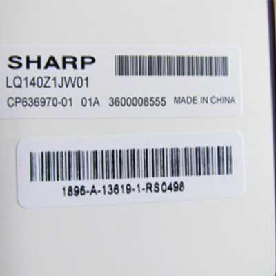 LQ140Z1JW01 14.0 ইঞ্চি 1000: 1 এলসিডি স্ক্রিন WLED এলসিডি প্যানেল