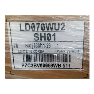 LD070WU2-SH01 7.0 ইঞ্চি 1200 * 1920 60Hz এলসিডি স্ক্রিন প্রদর্শন