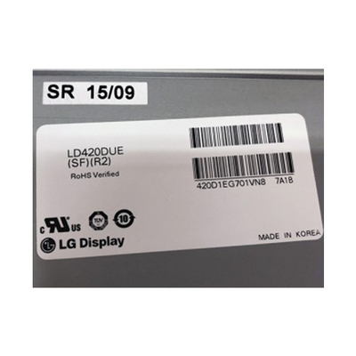 LD420DUE-SFR2 42.0 ইঞ্চি 68%NTSC আইপিএস এলসিডি ডিসপ্লে স্ক্রিন