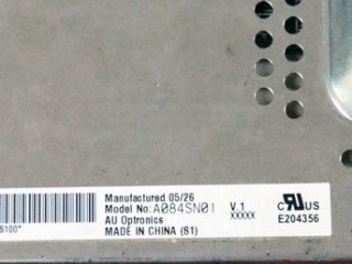 A084SN01 V1 8.4 ইঞ্চি 800 * 600 টিএফটি এলসিডি ডিসপ্লে মডিউল
