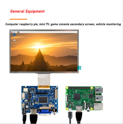 HDMI VGA AV 50 পিন LCD ড্রাইভার বোর্ড 800x480 IPS