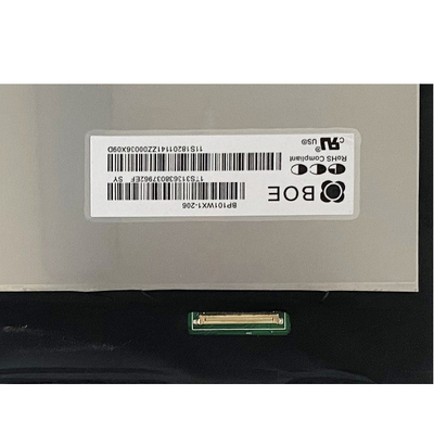 BP101WX1-206 10.1 ইঞ্চি LCD স্ক্রীন ডিসপ্লে প্যানেল 60Hz Lenovo টাচ স্ক্রিন প্রতিস্থাপনের জন্য
