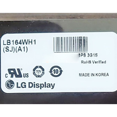 16.4 ইঞ্চি LB164WH1-SJA1 স্ট্রেচড বার LCD 1366×238 IPS