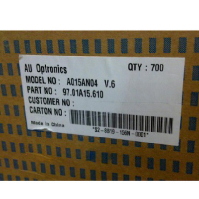 AUO A015AN04 V6 এর জন্য LCD স্ক্রিন ডিসপ্লে