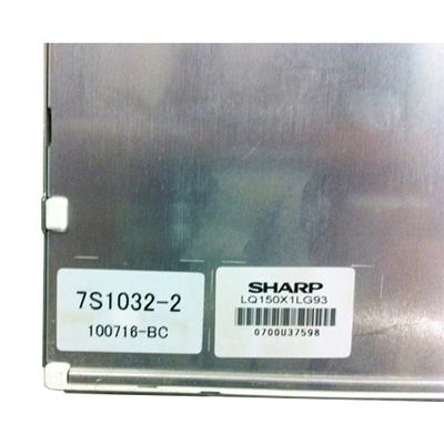 LQ150X1LG93 অরিজিনাল 15.0 ইঞ্চি ইন্ডাস্ট্রিয়াল LCD ডিসপ্লে প্যানেল
