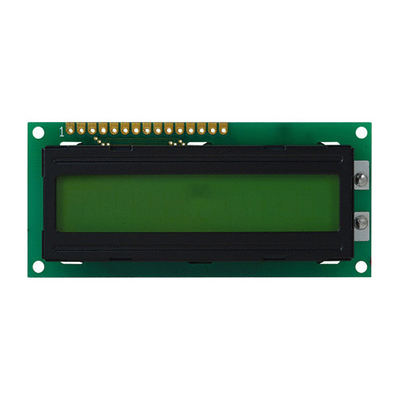 2.4 ইঞ্চি 16 অক্ষর × 1 লাইন LCD মডিউল DMC-16105NY-LY-ANN lcd স্ক্রীন