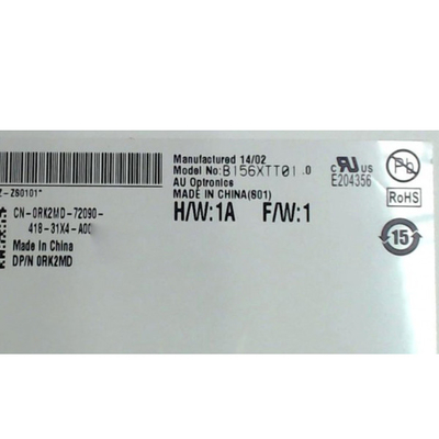 Lenovo S510P এর জন্য AUO B156XTT01.0 ল্যাপটপ টাচ LCD অ্যাসেম্বলি LED স্ক্রীন