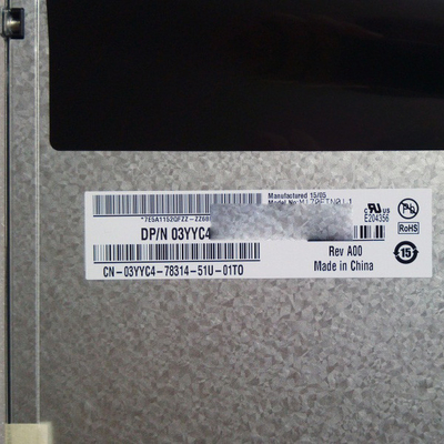 AUO M170ETN01.1 17 ইঞ্চি LCD ডিসপ্লে 30 পিন LVDS সংযোগকারী SXGA 96PPI