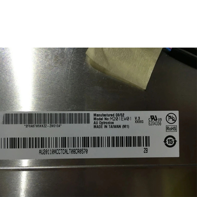 AUO M201EW01 V3 1680*1050 a-Si TFT-LCD , LCM LCD ল্যাপটপ স্ক্রীন