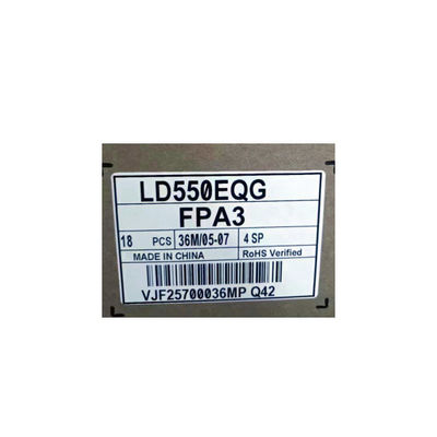 ভালো দাম LD550EQG-FPA3 136.0 ইঞ্চি 3840*2160 500cd/m2 এলসিডি স্ক্রিন অনলাইন