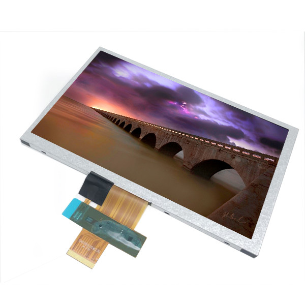 NJ080IA-10D 8 ইঞ্চি এলসিডি ডিসপ্লে প্যানেল 1024*600 উচ্চ রেজোলিউশন 40 পিন LVDS কন্ট্রোলার বোর্ড