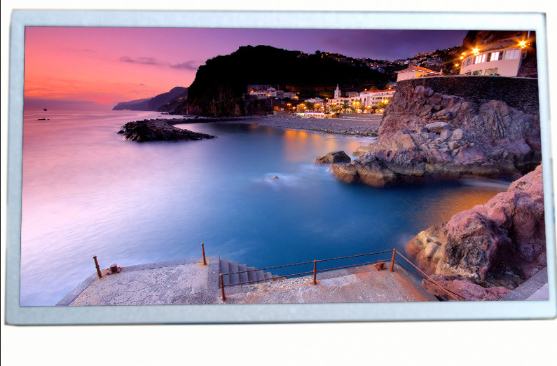 G101STN01.D AUO 10.1 ইঞ্চি TFT LCD ডিসপ্লে প্যানেল 1024x600 এবং 40 পিন LVDS ইন্টারফেস সহ