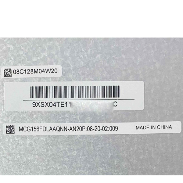 Kyocera ভার্টিক্যাল স্ট্রাইপ 15.6 ইঞ্চি LCD প্যান MCG156FDLAAQNN-AN20 1920*1080 TFT-LCD স্ক্রিন ডিসপ্লে প্যানেল
