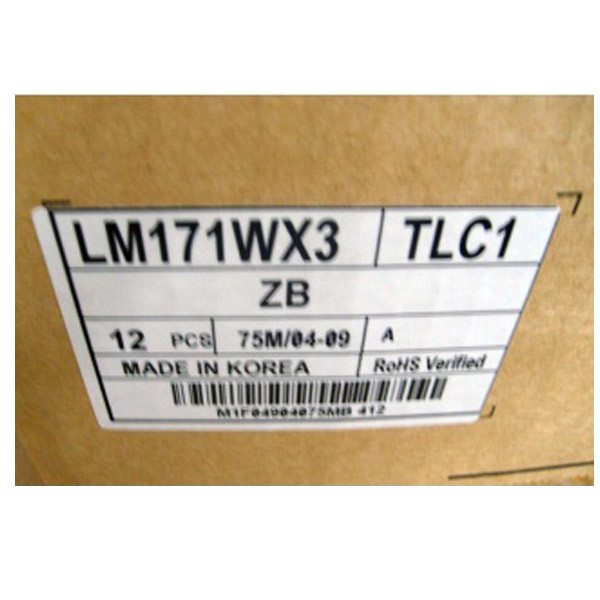 LM171WX3-TLC1 ডেস্কটপ মনিটরের জন্য 17.1 ইঞ্চি 1440*900 এলসিডি ডিসপ্লে