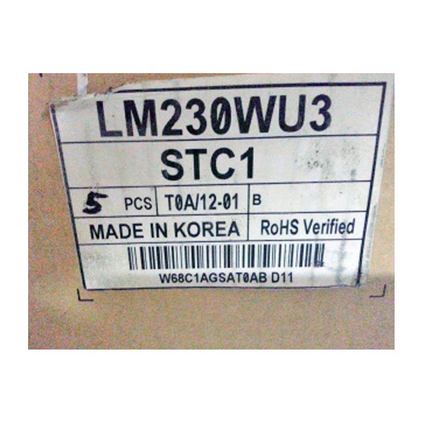 LM230WU3-STC1 ডেস্কটপ মনিটরের জন্য মূল ২৩.০ ইঞ্চি এলসিডি প্যানেল