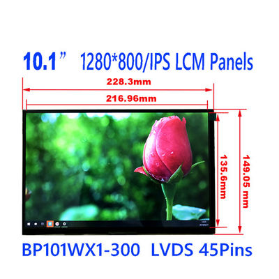 ভালো দাম BOE 10.1 ইঞ্চি LCD স্ক্রিন 45 PIN BP101WX1-300 RGB 1280x800 WXGA 149PPI অনলাইন