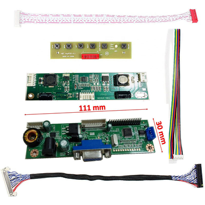 LVDS LCD স্ক্রীন আনুষাঙ্গিক 30'' LCD ড্রাইভার বোর্ড 1920x1080 IPS