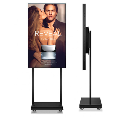 ভালো দাম 4K 49 ইঞ্চি ফ্লোর স্ট্যান্ডিং lCD বিজ্ঞাপন প্রদর্শন 16.7M অনলাইন