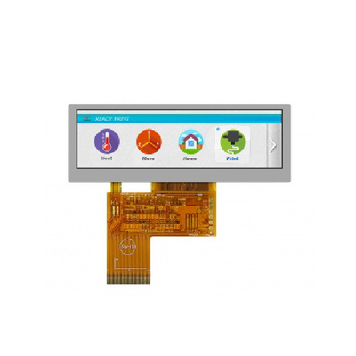 WF39BSQASDNN0 Winstar স্ট্রেচড বার LCD 3.9 ইঞ্চি উচ্চ উজ্জ্বলতা ওয়াইড তাপমাত্রা 480x128